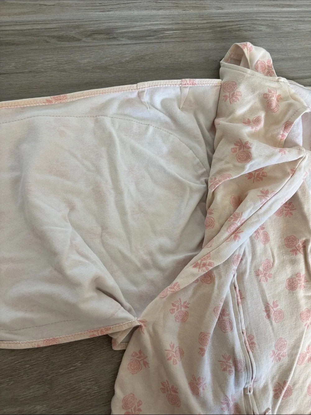 Halo Pink Floral Baby Swaddle Sleep Sack